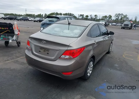 2013 Hyundai Accent Gls из США, поврежденный, VIN KMHCT4AE4DU535753